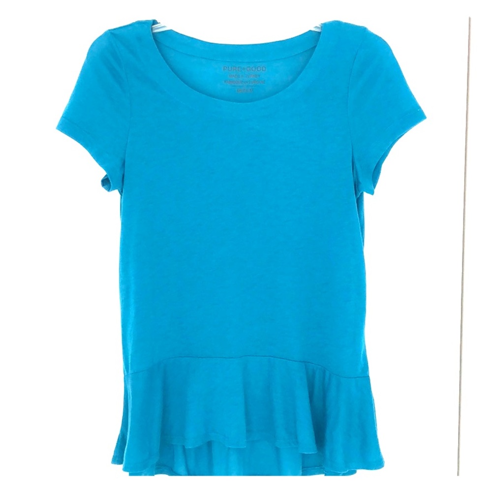 🔵 3/$10. Anthro Pure+ peplum top